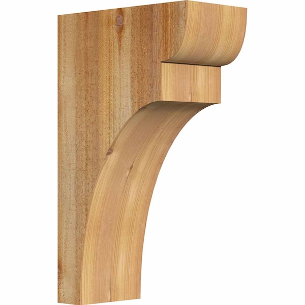Ekena Millwork Yorktown Rough Sawn Corbel, Western Red Cedar, 6"W x 12"D x 20"H COR06X12X20YOR00RWR - main